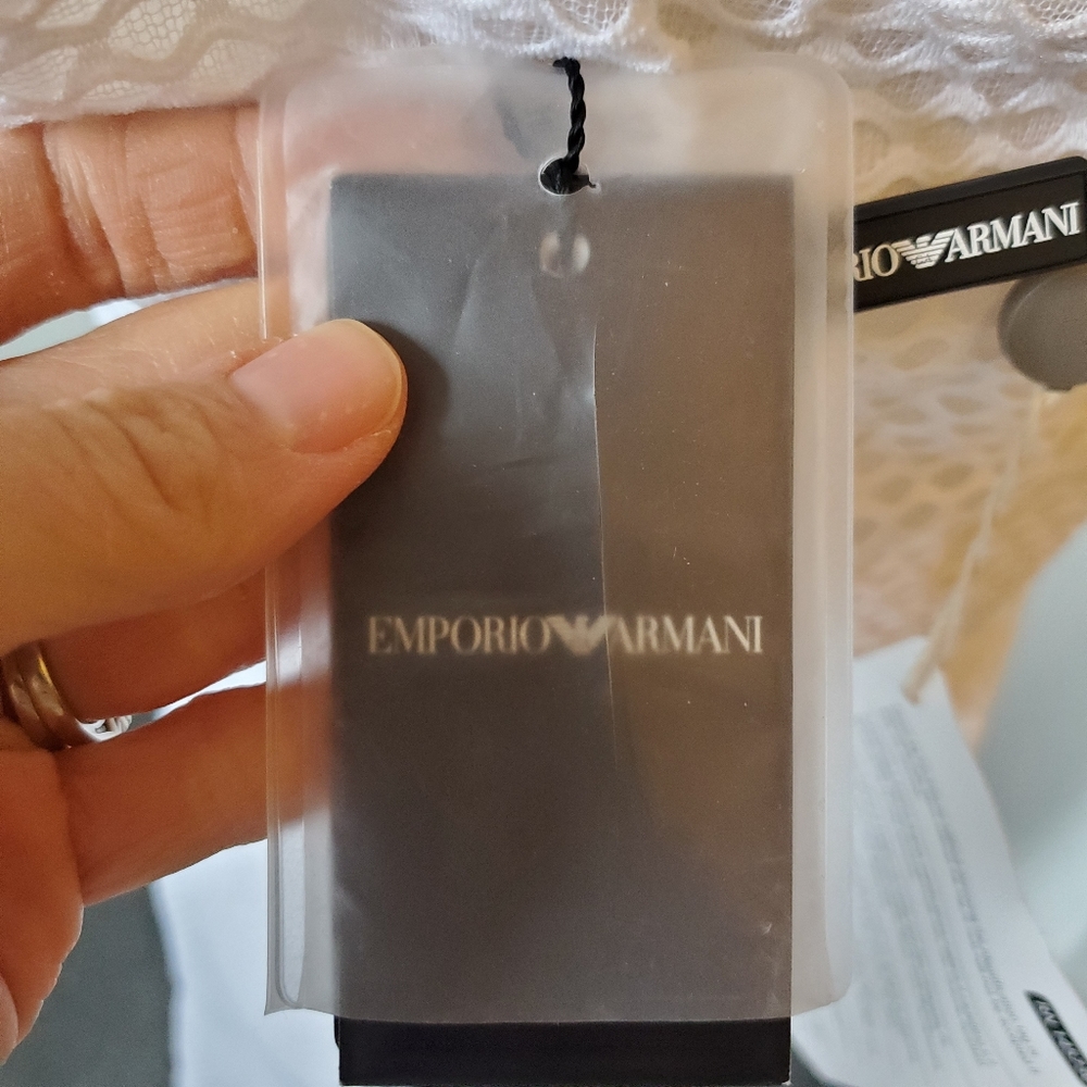 NWT Emporio Armani Spring 2016 Eyelet Dress, Size EU 40 - Picture 5 of 17